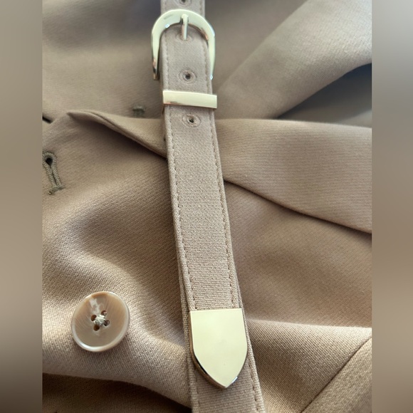 Express single button belted blazer - Picture 3 of 5